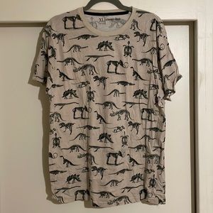 Dinosaur tee XL
